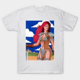 Red Sonja Illustration T-Shirt